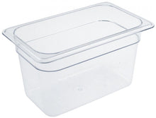 GN container size GN 1/4 D 150mm polycarbonate