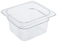 GN container size GN 1/6 D 100mm polycarbonate