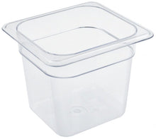 GN container size GN 1/6 D 150mm polycarbonate