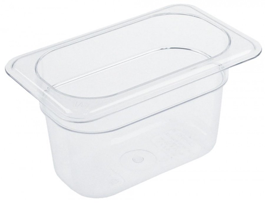 GN container size GN 1/9 D 100mm polycarbonate