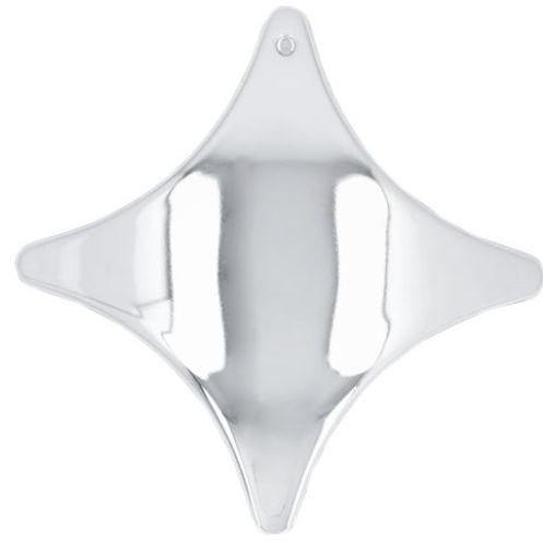Buton cromat ø 82,5 mm, ax ø 6x4.6mm, tesitura sus - 783755
