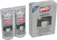 Decalcifiant PULY DESCALER ESPRESSO, contine 2 flacoane de 125 ml