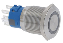 Buton On/Off bipolar, montare ø 19mm, 12V, 21/1W, ELETINTDOMOBARNEW