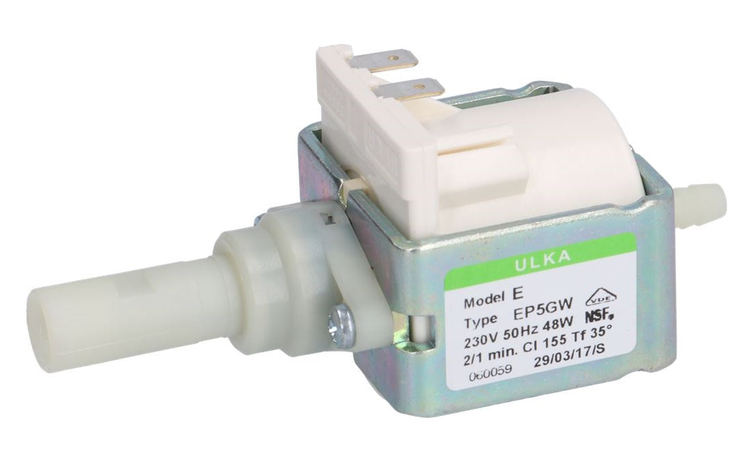 Pompa ULKA EP5GW, 230V, 48W, 50Hz, L 123 mm, intrare ø 6 mm, iesire dreapta 1/8"