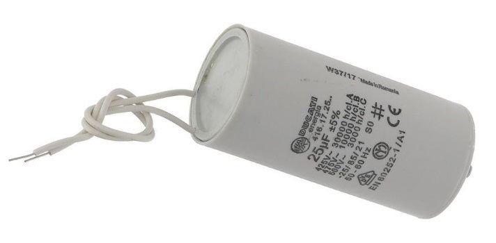 Condensator 25µF, 450V, 50/60Hz, ø 40xh92 mm, DUCATI ENERGIA 41617.2546