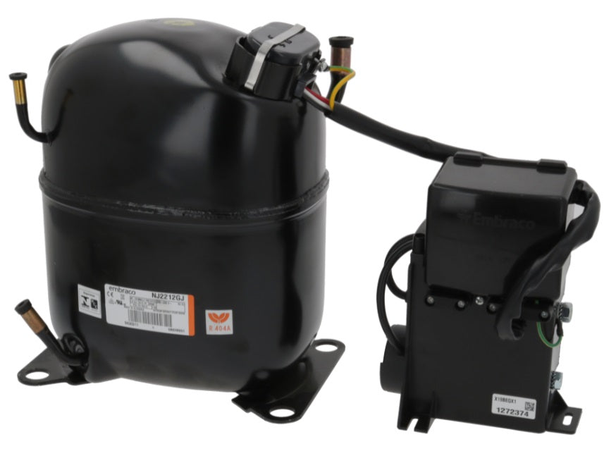 Compresor NJ2212GJ, 230V, putere 1,5 Hp, cilindree 34,4 cc, gaz R404a/R507 LBP