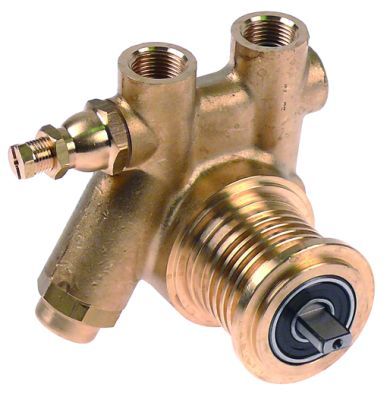 Pompa sifon Fluid-O-Tech PA304X, 300 litri/ora, ax 4,9x11mm, cu filtru de apa oblic si bypass lateral pentru reglare presiune maxima 25 bari