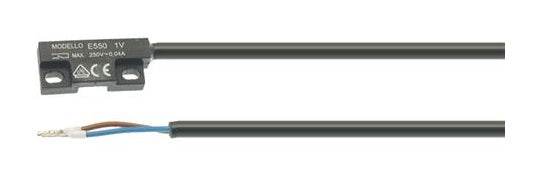 Senzor magnetic reed tip E5501V, 250V, 0,04A, 37x16x9 mm