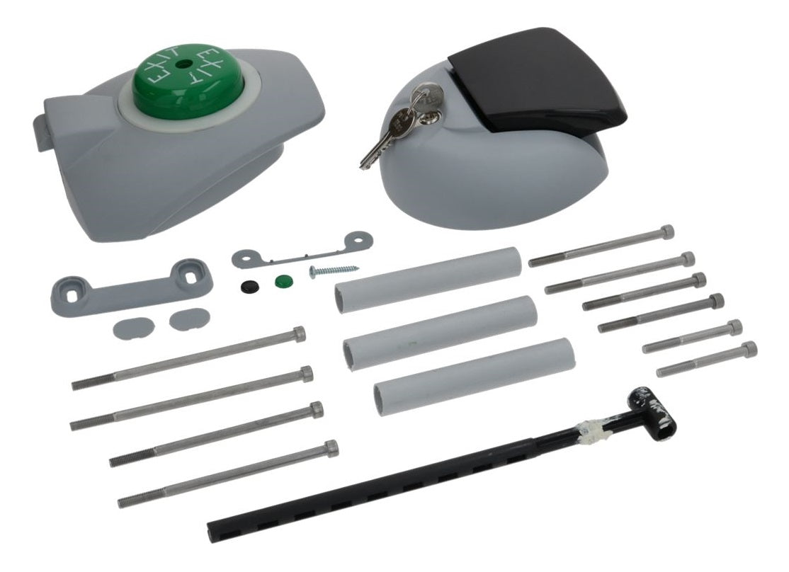 Inchizatoare usa camera frigorifica cu grosime 50-140 mm, cu incuietoare, CONI TECHNIC - LF3242541
