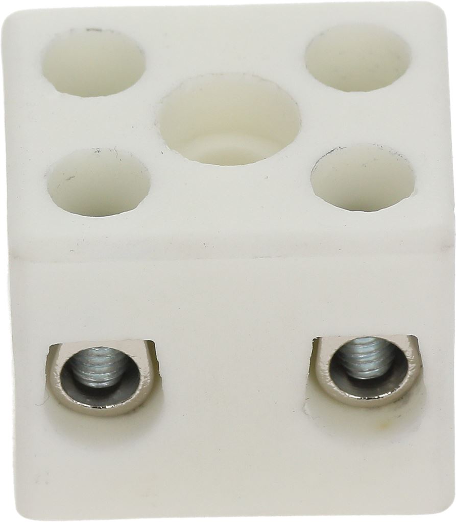 Cupla conectare sir de cleme ceramic, pentru sectiuni max. 6 mm², 24x21x20 mm
