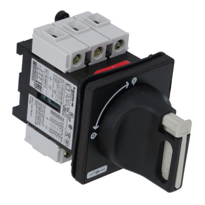 Comutator complet cu buton 0-1, Schneider V1 + KAF1PZ, Schneider SNRVBD1, SNRVCF1, SNRVVE1