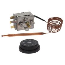 Termostat 0-90°C, 15A, 400V, bulb ø 6x102mm, capilar 1400mm