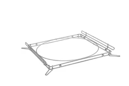 Suport pentru cos dimensiuni 575 x 575 x 65 mm - LF5038157