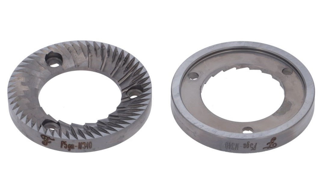 Set pereche cutite rasnita Fiorenzato MP64N001/R,  ext. ø 64 mm, int. ø 37 mm, grosime 8.5 mm