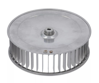 Rotor turbina ventilator cuptor Tecnoinox ø 197mm, H 60mm, cu 65 aripioare, ax ø 6x8.6mm
