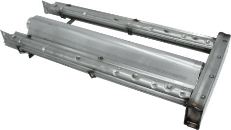 Arzator gratar cu roca vulcanica L 450x200mm, din inox, 672.143.00, 67214300