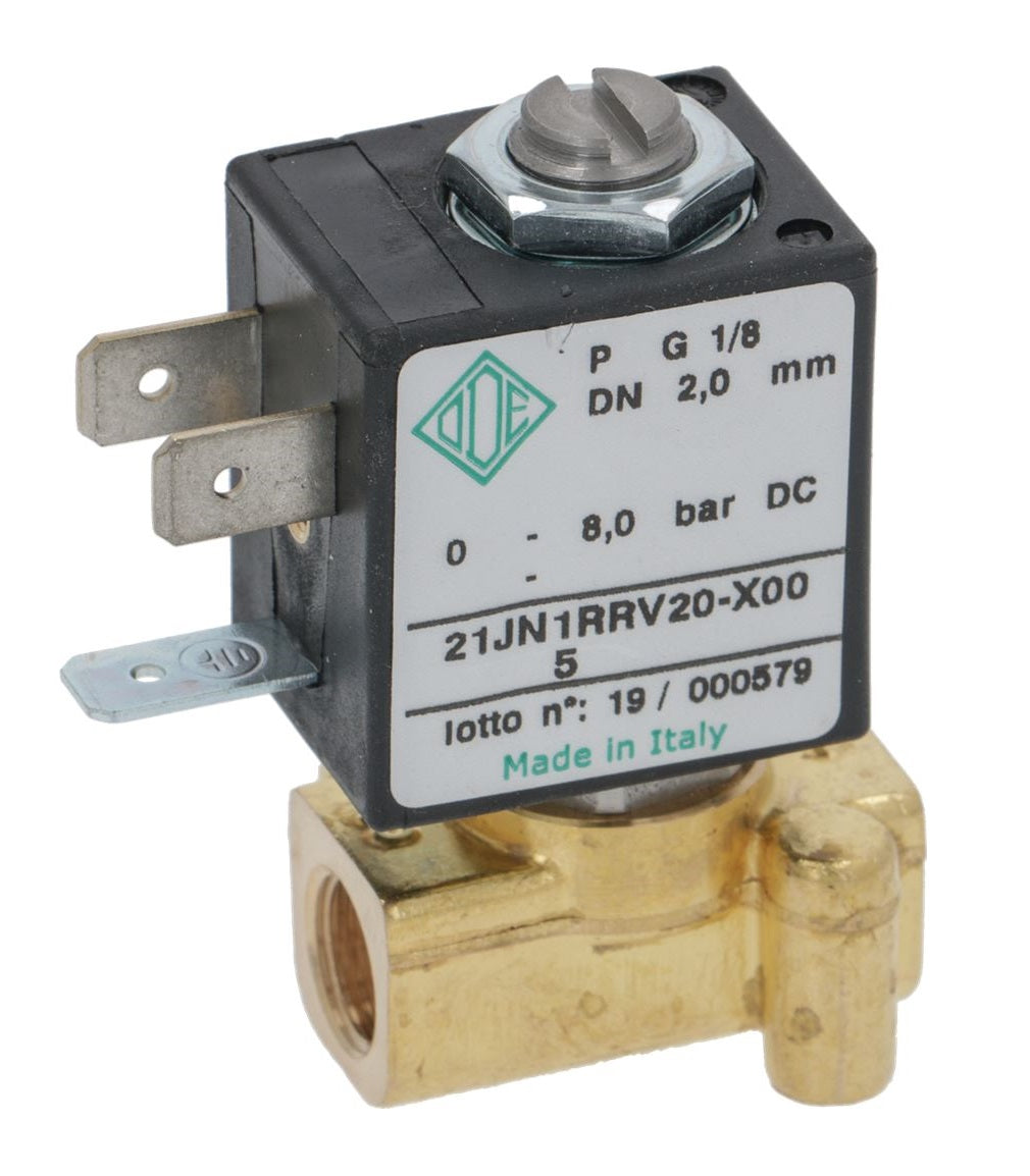 Electrovalva ODE 24V, racorduri 1/8", DN 2mm, -10°C +140°C