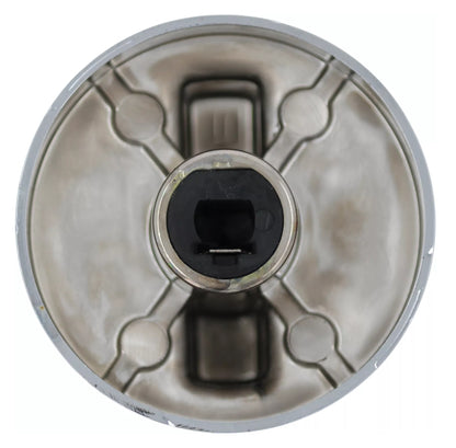 Buton metalic argintiu ø 55 mm, int. D 8x6.4 mm, Angelo Po 3316230