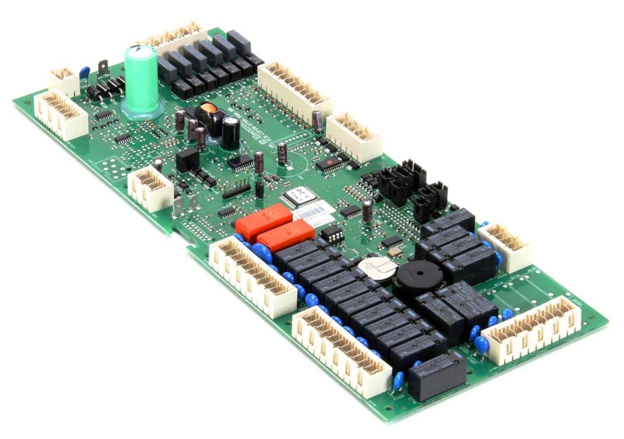 Placa de baza relee (forta) PCB Cop70-T Sw1.70, Electrolux Zanussi 0C6570, pentru cuptor, 350x140mm - 0C6570