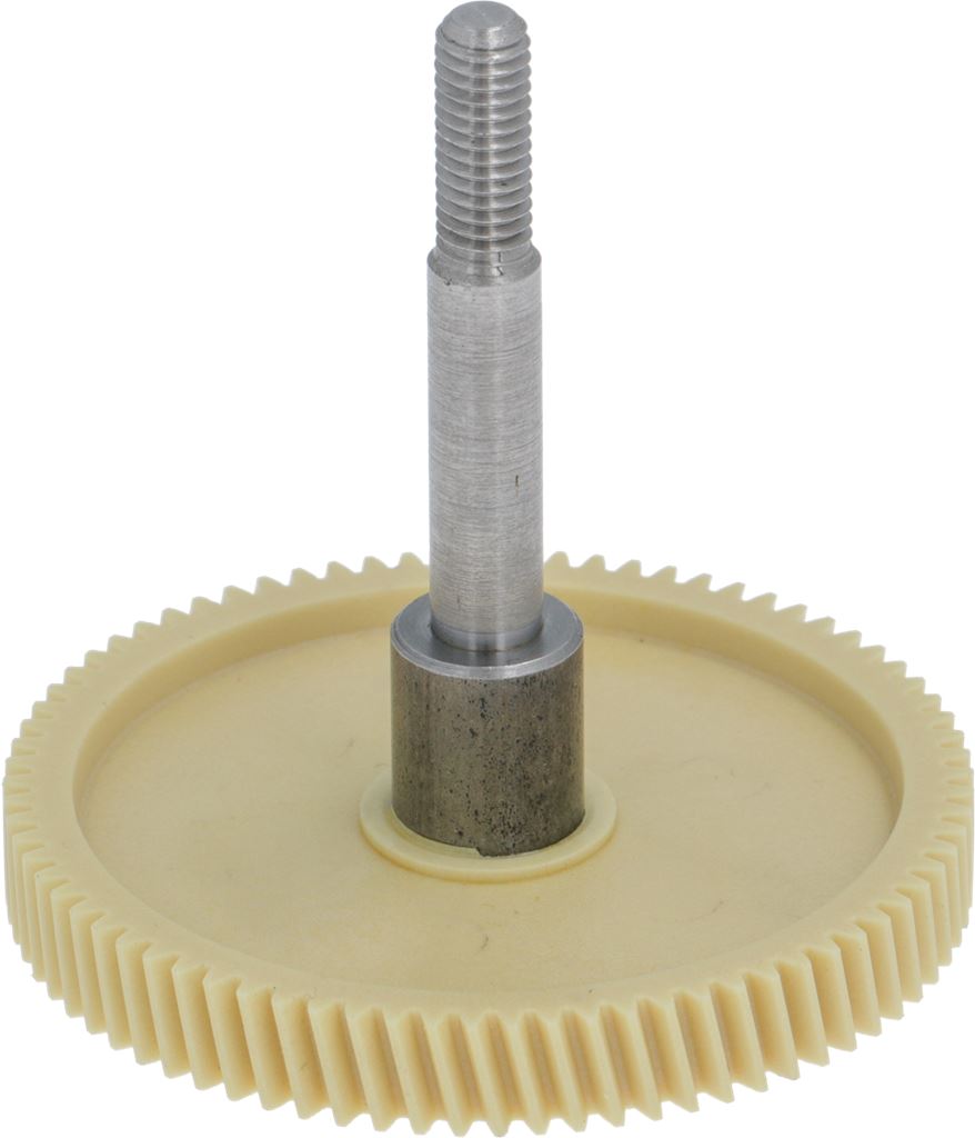 Pinion cu 77 dinti ø 60mm, ax L 72.5mm, filet stanga M6, LELIT MC221, 0DMC221