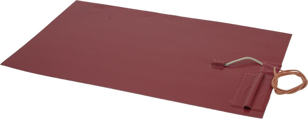 Rezistenta folie silicon rosu L 440x285mm, 250W, 230V - SL1027