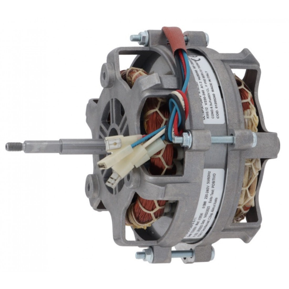 Motor reversibil ventilator Tecnoeka 01201330, 0.12 kW, 220/240V, 50/60Hz 0.9A - 2800/3400rpm