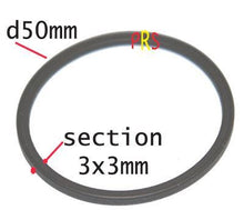 Garnitura profil T,  expresor Krups, ext. 50 mm, int. 44 mm, sectiune 3x3 mm - MS-0698531