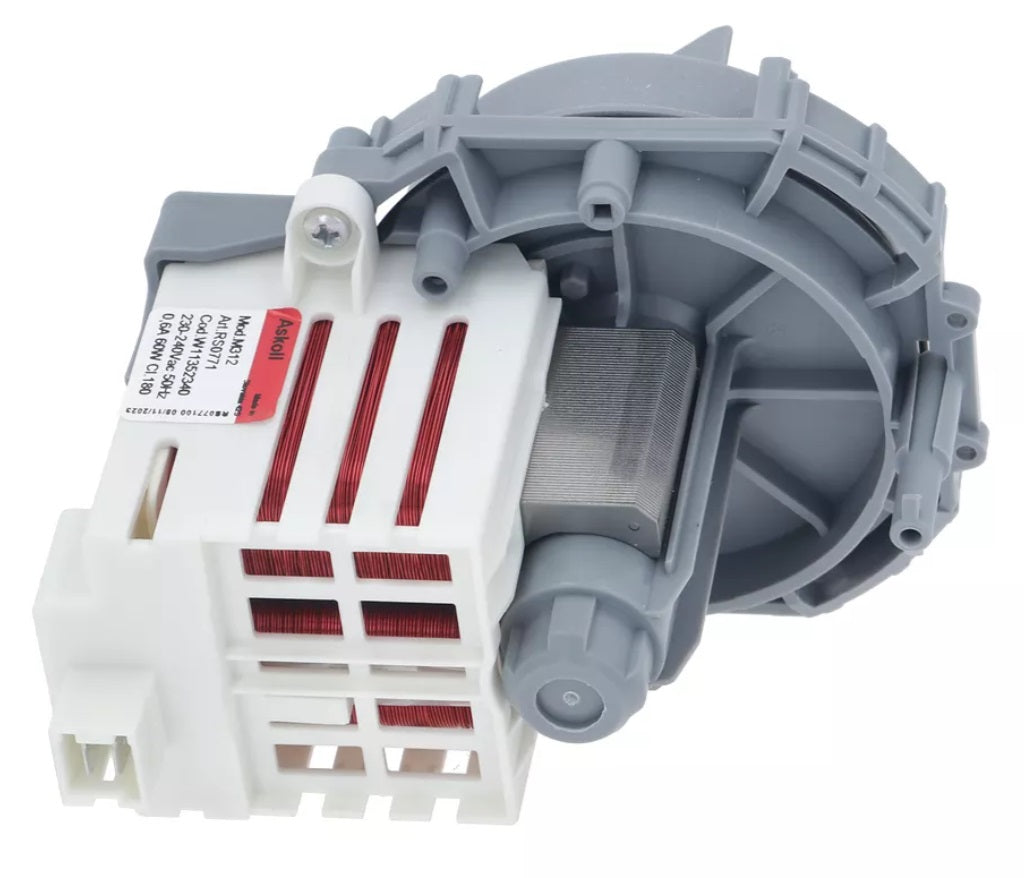 Pompa recirculare ASKOLL M312, 60W, 230V, C00635474, Whirlpool 488000635474