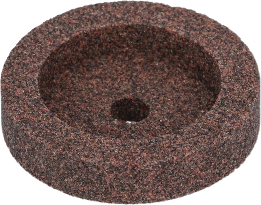 Piatra abraziva aspra ø 40mm, int ø 6mm, grosime 11mm pentru ascutit lama feliator