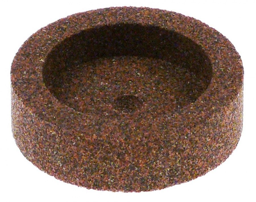 Piatra abraziva aspra ø 45mm, int. ø 6mm, inaltime  15mm, pentru ascutire