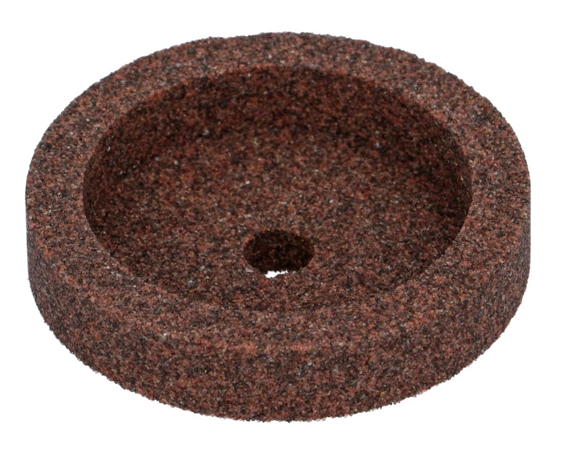 Piatra abraziva aspra, pentru ascutit cutit feliator ø 43mm, int. ø 6mm, grosime 12mm