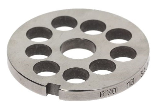 Sita - ciur masina de tocat tip R-70 (nr. 12), gauri ø 13 mm, ext. ø 69.6 mm, int. ø 17,3 mm, din inox cu autoascutire, Unger