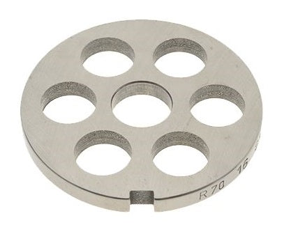 Sita - ciur masina de tocat tip R-70 (nr. 12), gauri ø 16 mm, ext. ø 69.6 mm, int. ø 17,3 mm, din inox cu autoascutire, Unger