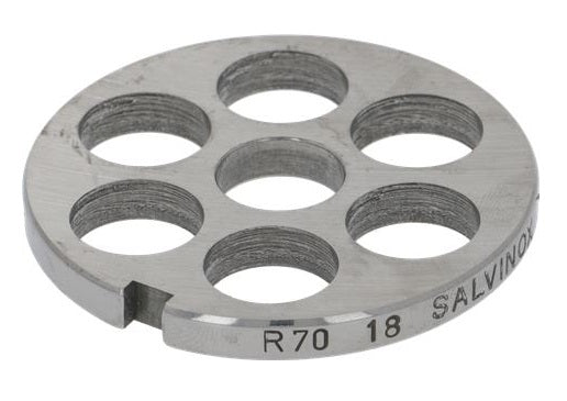 Sita - ciur masina de tocat tip R-70 (nr. 12), gauri ø 18 mm, ext. ø 69.6 mm, int. ø 17,3 mm, din inox cu autoascutire, Unger