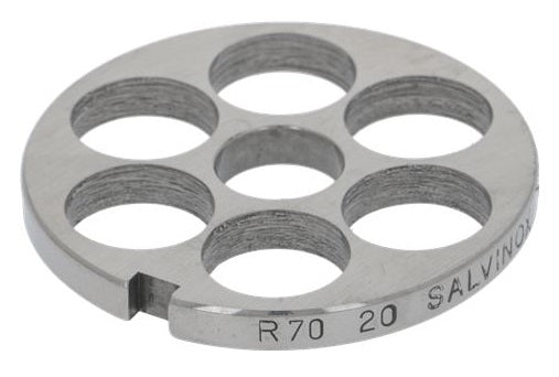 Sita - ciur masina de tocat tip R-70 (nr. 12), gauri ø 20 mm, ext. ø 69.6 mm, int. ø 17,3 mm, din inox cu autoascutire, Unger