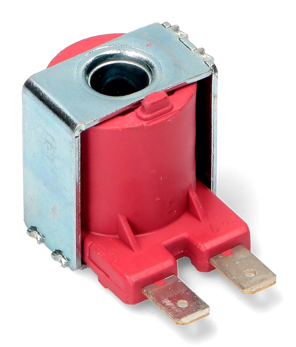 Bobina electrovalva 12V DC, rosie, int. ø 9.2mm, H 30mm, TP 52500072 - LFD120092