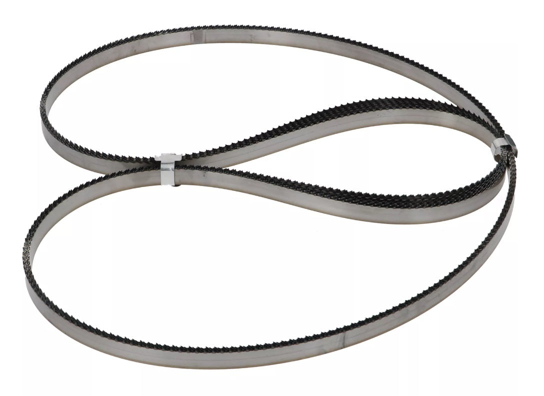 Panza fierastrau banzic, circumferinta L 1600mm, latime 16mm, grosime 0,5mm, dinti diamantati - 697789