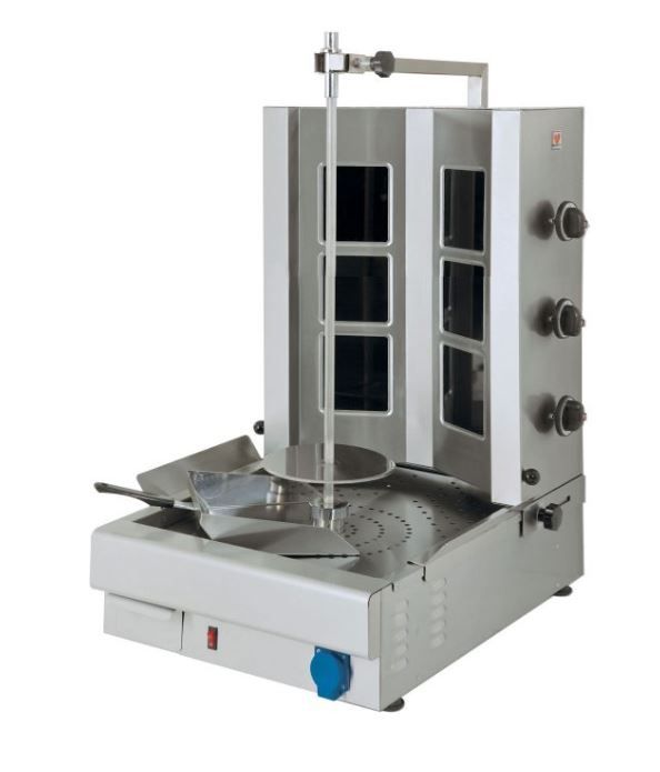 Rezistenta radianta completa cu sticla, pentru gyros/kebab, Electric Donner NORTH DKE6, DKE8, MK6, MK8 - DDK029