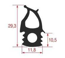 Garnitura usa cuptor 0CK120, 755x480mm, sectiune 29.3x11.8mm